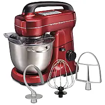 Batedeira 3,78L, 7Velocidades, 300Watts, HAMILTON BEACH 63395, Vermelho