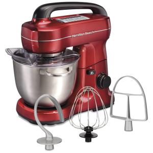 Batedeira 3,78L, 7Velocidades, 300Watts, HAMILTON BEACH 63395, Vermelho