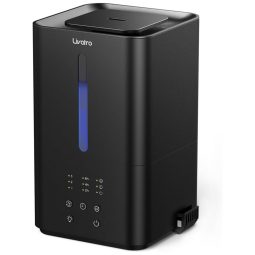 Umidificador Ultrassônico Portátil 4.5L com Aromaterapia, até 45H, Área 35m2, 110v, LIVATRO, Preto