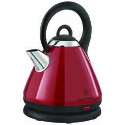 Chaleira Elétrica, 1,8 Litros, Aço Inoxidável, Bordô, 110v, RUSSELL HOBBS KE9000R, Vermelho