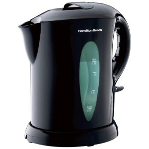 Chaleira Elétrica, Capacidade 1.8L com Desligamento Automático, 110v, HAMILTON BEACH K6080, Preto