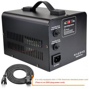 Transformador (Conversor) de Voltagem EU Yinleader 1000W Elevação/Redução 110-120V para 220-240V/220-240V para 110-120V 4 Saídas Disjuntores