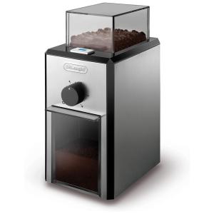 Moedor de Café Elétrico até 12 xícaras com Controle de Quantidade, 110V 110W, De'Longhi, Prata