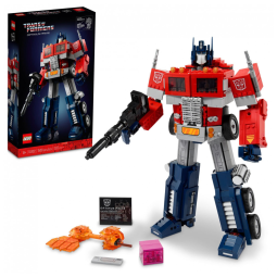 LEGO Optimus Prime 10302 Building Set for Adults Build a Collectible Model of a Transformers Legend 1,508 Pieces