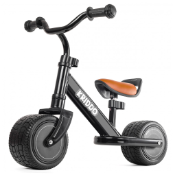 Bicicleta sem Pedal para Crianças de 1 a 3 Anos, KRIDDO, Preta