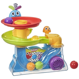 Brinquedo Interativo com 6 Bolas Coloridas para Bebês e Crianças de 9 Meses ou Mais, Playskool Busy Ball Popper, Colorido