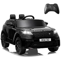 Carro Elétrico Infantil a Bateria 12V 2 Assentos com Suspensão e Luzes LED, TOBBI, Vermelho