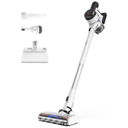 Aspirador de Pó Multifuncional sem Fio com Acessórios e Painel LED, 110V, Tineco Pure ONE S15, Branco