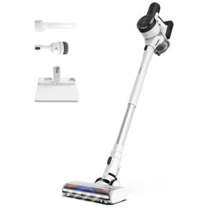 Aspirador de Pó Multifuncional sem Fio com Acessórios e Painel LED, 110V, Tineco Pure ONE S15, Branco