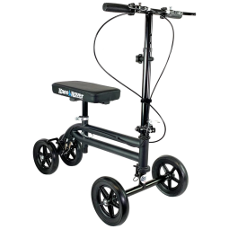 Joelho Dirigível Muleta com SISTEMA DE FREIO DUPLO em Fosco, KNEEROVER ECONOMY KNEE SCOOTER