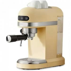 Máquina de Café Expresso 1.4L, 110V, XBROOM, Amarela