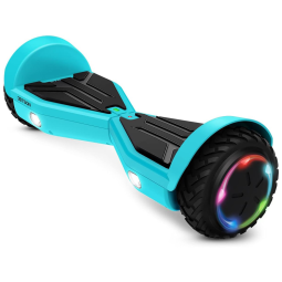Hoverboard com Luz LED, Velocidade de 11 km/h e Alcance até 11 km, para Adolescentes, 110V, Jetson JAERO-ELC, Azul