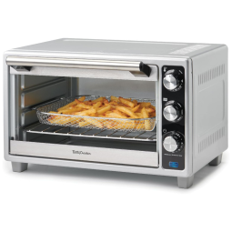 Forno de Convecção 7 em 1, 22L com Função Air Fryer, Controle de Temperatura e Bandeja Coletora de Grade Cromada 3 Posições, 110V 1500W