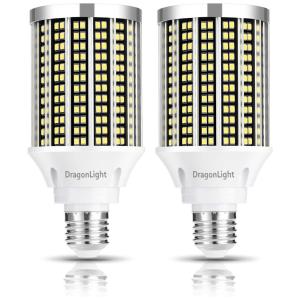 Lâmpada Led Base E26 6000K com 3600 Lumens na Cor Branca Neutra 250W, 2 Un, 110v, DRAGONLIGHT, Branco