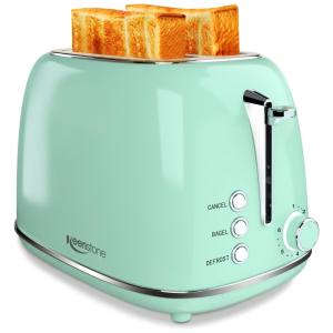 Torradeira de 4 Fatias 6 Configurações, 850W, 110v, KEENSTONE 8250, Preto