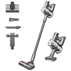Aspirador de Pó Multifuncional sem Fio com Acessórios e Sucção Potente, 11OV, Dreametech, Cinza