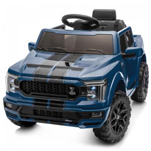 Carro Elétrico Infantil Policial com Controle Remoto, Velocidade Máxima de 8 km/h e Música Bluetooth para Crianças de 3 a 5 Anos, 24V 400W