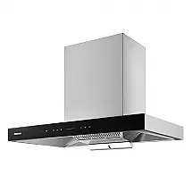 Coifa de Parede Robam 86H1S Prata Escovada 76cm, 2210 m³/h, Motor BLDC, Controle por Gestos, 120V