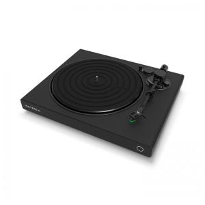 Toca Discos de Vinil com Alta Resolução, Bluetooth e Cartucho Audio Technica ATVM95E, Victrola, Preto