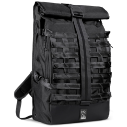 Mochila para laptop Chrome Industries Barrage Freight 15 polegadas bolsa Rolltop Daypack, 34 litros 38 litros preta