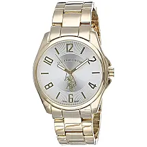 Relógio An Maclino Homem Claico, U.S. POLO ASSN. USC80215, Dorado
