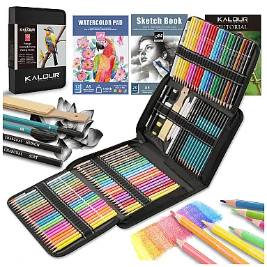 Kit de colorir e sketch
