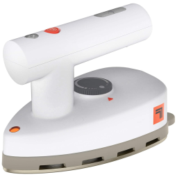 Ferro de Passar a Vapor Mini com Dupla Voltagem, 350W, 110v, SHARPER IMAGE SI 755, Branco