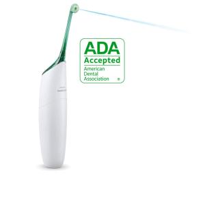 AirFloss Irrigador Bucal Elétrico, recarregável, 1 unidade, branco, PHILIPS SONICARE HX8211, 03, Branco