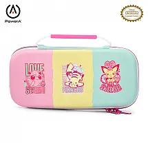 Case de Proteção PowerA Nintendo Switch Pokémon Sweet Friends Rosa Jigglypuff Pikachu Pichu NSCS0125-01