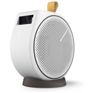 Projetor Compatível com Wi Fi, Chromecast, AirPlay, HDMI e USB com Projeta até 300 Polegadas, BENQ GV30, Branco