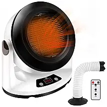 Citus Aquecedor elétrico pequeno Secador Timer e Termostato 1000watts