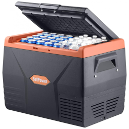 Cooler Elétrico Automotivo Portátil 70 Litros, Setpower, Preto