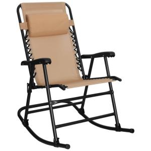 Cadeira Reclinável Ajustável Gravidade Zero com Apoio de Cabeça e Porta Copos, JC042, Vermelho