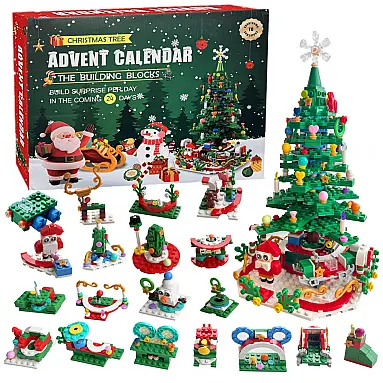 Calendário de Advento Árvore de