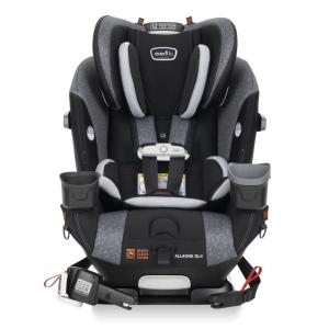 Cadeira de Bebê para Carro Conversível 4 em 1 até 10 Anos de Uso, Evenflo All4One DLX Cinza