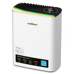 Purificador de Ar para Ambientes até 102m² com Filtro HEPA, Modo de Espera, Display LED e Compatível com Alexa , 110V 35W, Jafnda JF239