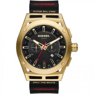 Relógio Masculino Analógico Quartzo de Aço Inoxidável, DIESEL DZ4580, Dourado