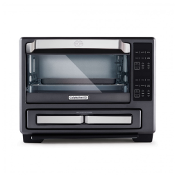 Forno Elétrcio de Bancada 12 em 1 com Forno de Pizza Zona Dupla, 110V 1800W, Calphalon, Preto