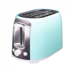 Torradeira Elétrica 2 Fatias com 6 Níveis de Tostagem com Função Cancelar e Descongelar, 110V, Brentwood TS292BL, Azul Claro