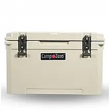 Cooler Caixa Térmica Portátil 40 Litros com Porta Copos, CAMP ZERO CZ40L B, Bege