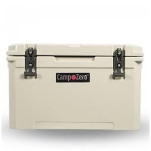 Cooler Caixa Térmica Portátil 40 Litros com Porta Copos, CAMP ZERO CZ40L B, Bege