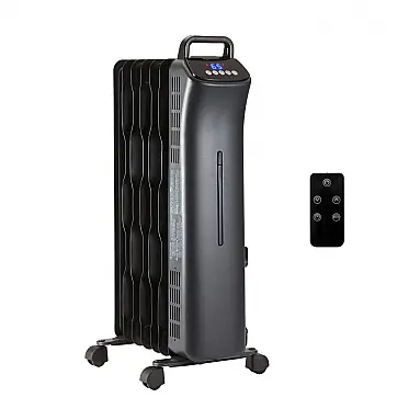 Aquecedor Elétrico Radiador Digital Portátil