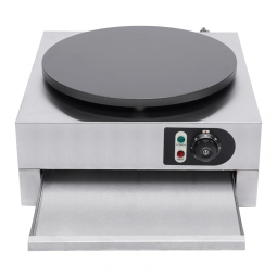 Máquina de Crepe Elétrica antiaderente, 110v, YIYIBYUS, Prateado