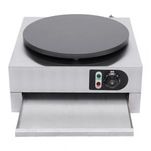 Máquina de Crepe Elétrica antiaderente, 110v, YIYIBYUS, Prateado