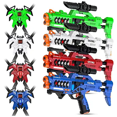 Pistola Infantil com Laser Infravermelho