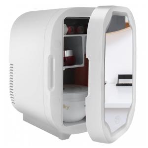 Geladeira para Skincare 8 Litros com Espelho, 12V, HCALORY, Branco