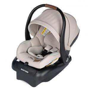 Cadeirinha de Bebê Maxi-Cosi Mico Luxe com Base, Voltada para Trás, Indicada para Bebês de 2,3 a 13,6 kg, Modelo New Hope Tan