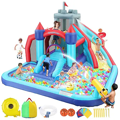 Parque Aquático Inflável 9 em
