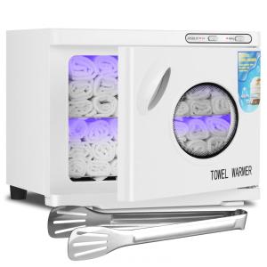 Aquecedor de Toalha Elétrico para Barbearia 23L com Janela Transparente, 110V, JXSDLIY, Branco
