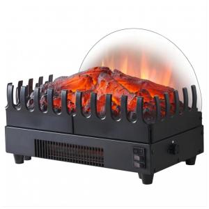 Lareira Elétrica Ecológica 16" 40 cm com Leito de Brasa Realista e Termostato, 110V 1500W, PuraFlame EF361B